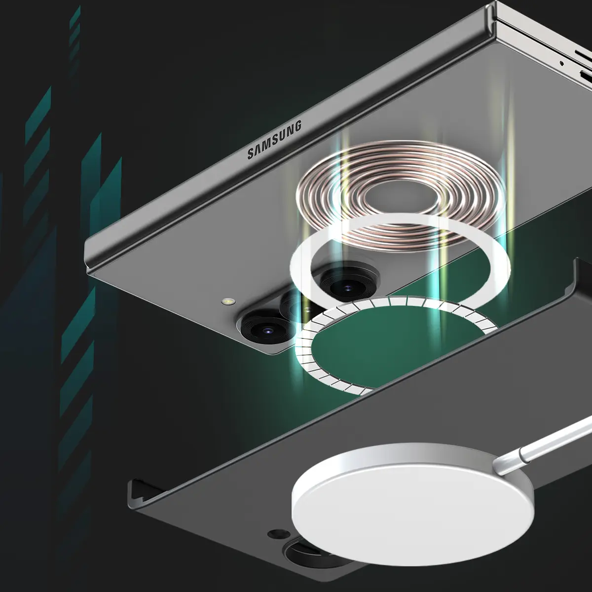 Etui do Samsung Galaxy Z Fold6 Araree Aero Flex M czarne